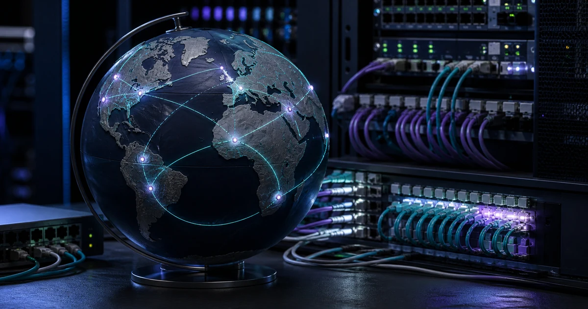 Küresel DNS ağı ve alan adı yönlendirme altyapısı