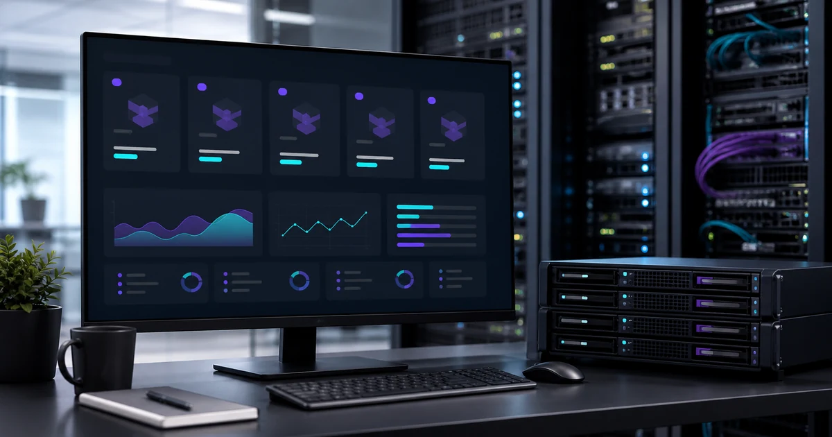 Hosting yönetim paneli ve sunucu altyapısı