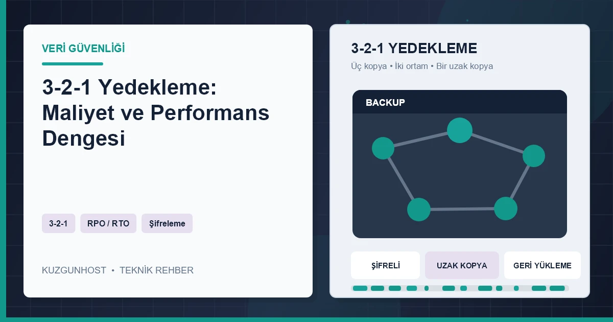 Şifreli bulut yedekleme ve iş sürekliliği altyapısı