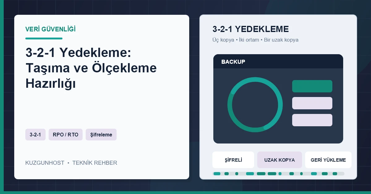 Şifreli bulut yedekleme ve iş sürekliliği altyapısı