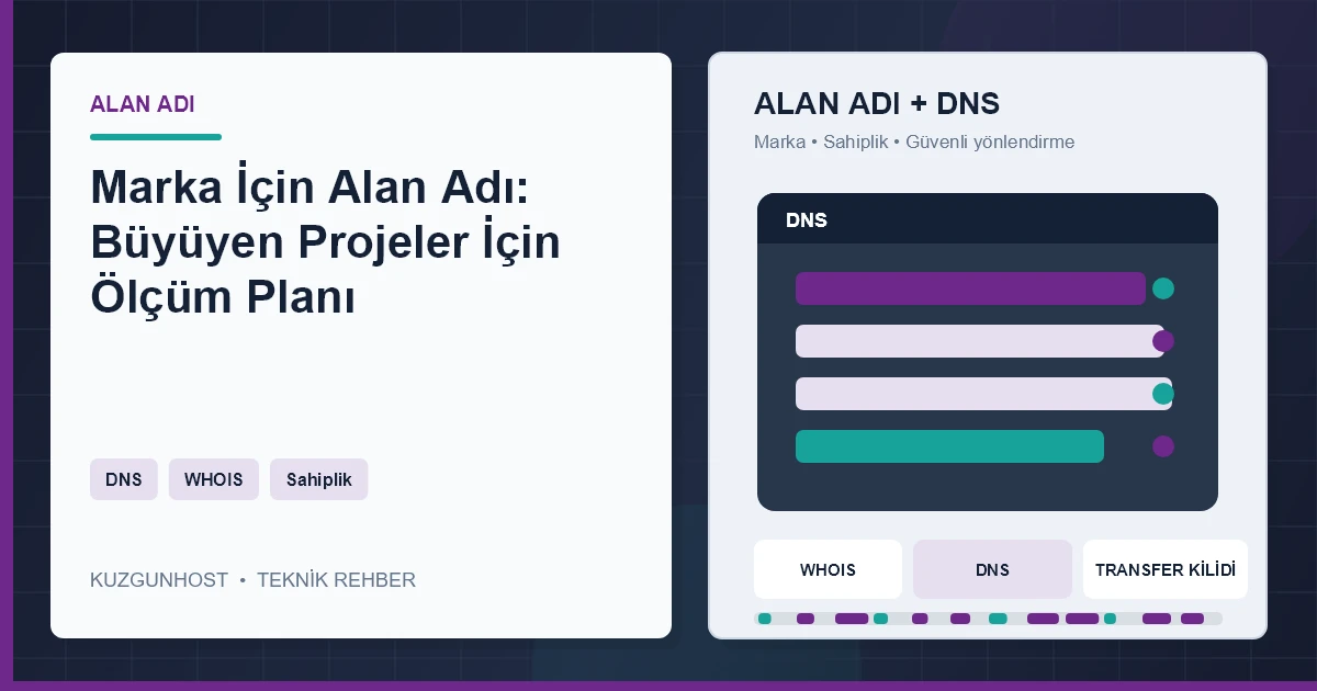 Küresel DNS ağı ve alan adı yönlendirme altyapısı