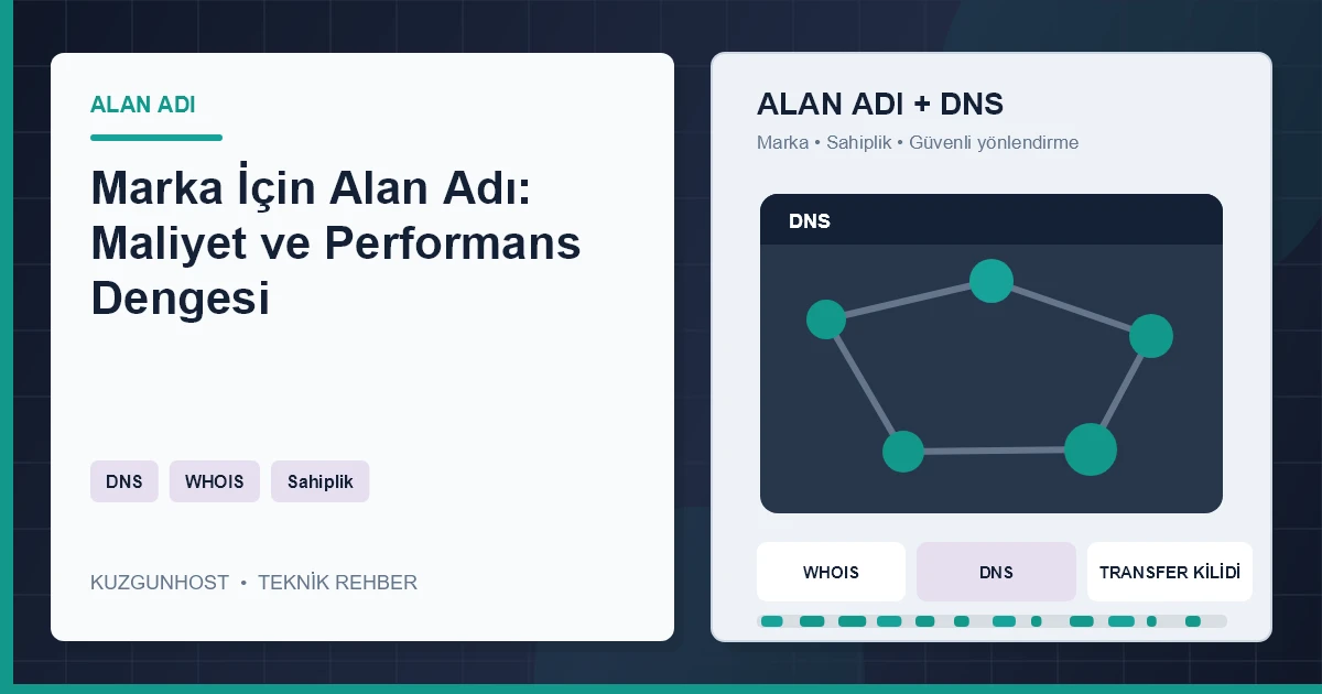 Küresel DNS ağı ve alan adı yönlendirme altyapısı