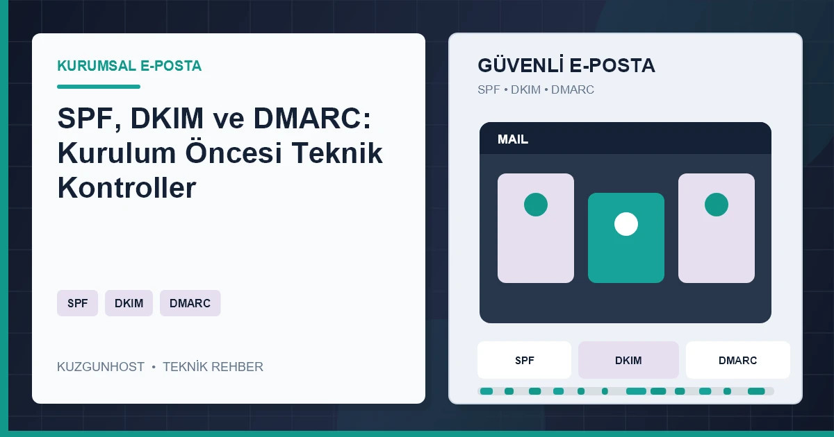 Kurumsal e-posta güvenliği ve ileti filtreleme altyapısı