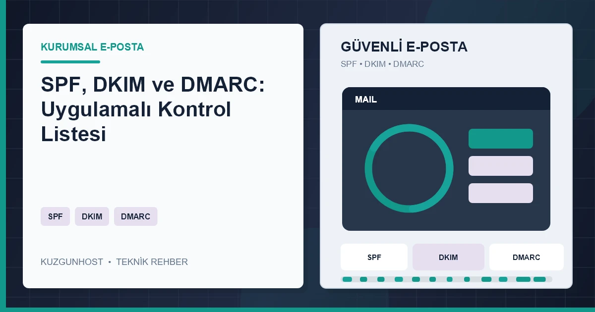 Kurumsal e-posta güvenliği ve ileti filtreleme altyapısı